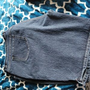 Denim Bermuda shorts